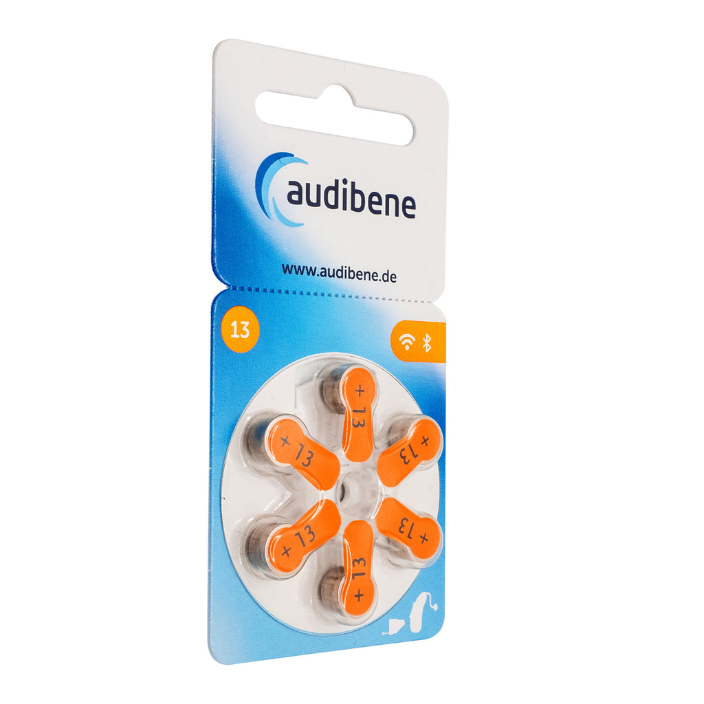 audibene Hörgerätebatterien Typ 13 – 30er Packung