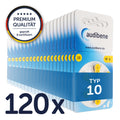 audibene Hörgerätebatterien Typ 10 – 120er Packung