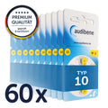 audibene Hörgerätebatterien Typ 10 – 60er Packung